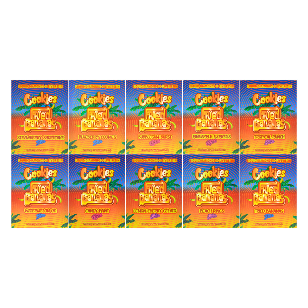 Circle Cookies & Fried Banana 2G Disposable 2ml empty vapes 10 flavors wholesale