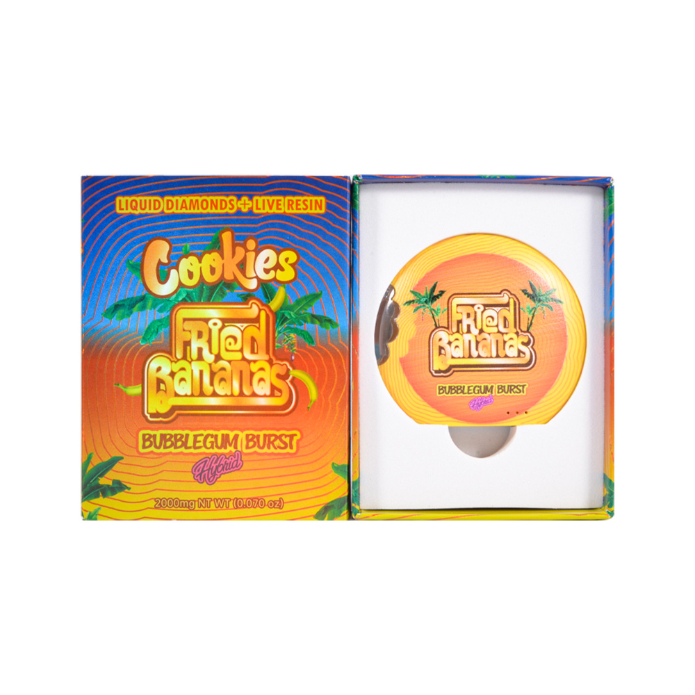 USA Circle Cookies Fried Banana 2g disposable vape pen 2ml empty vapes 500pcs moq