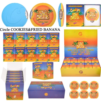 USA Circle Cookies Fried Banana 2g disposable vape pen 2ml empty vapes 500pcs moq 01
