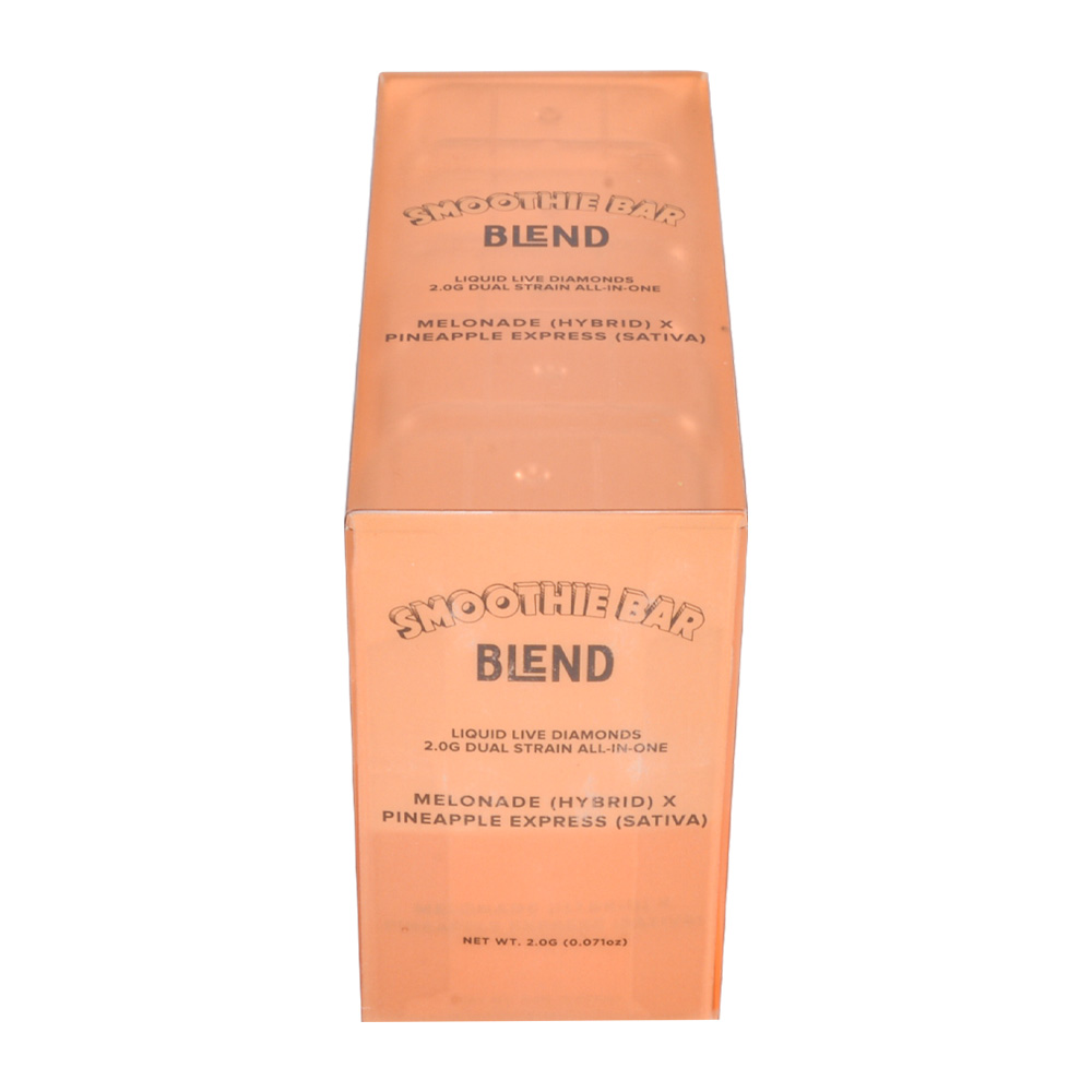 Smoothie Bar Blend 2g Disposable Dual Tank 1+1g empty vapes 2ml 40 flavors wholesale