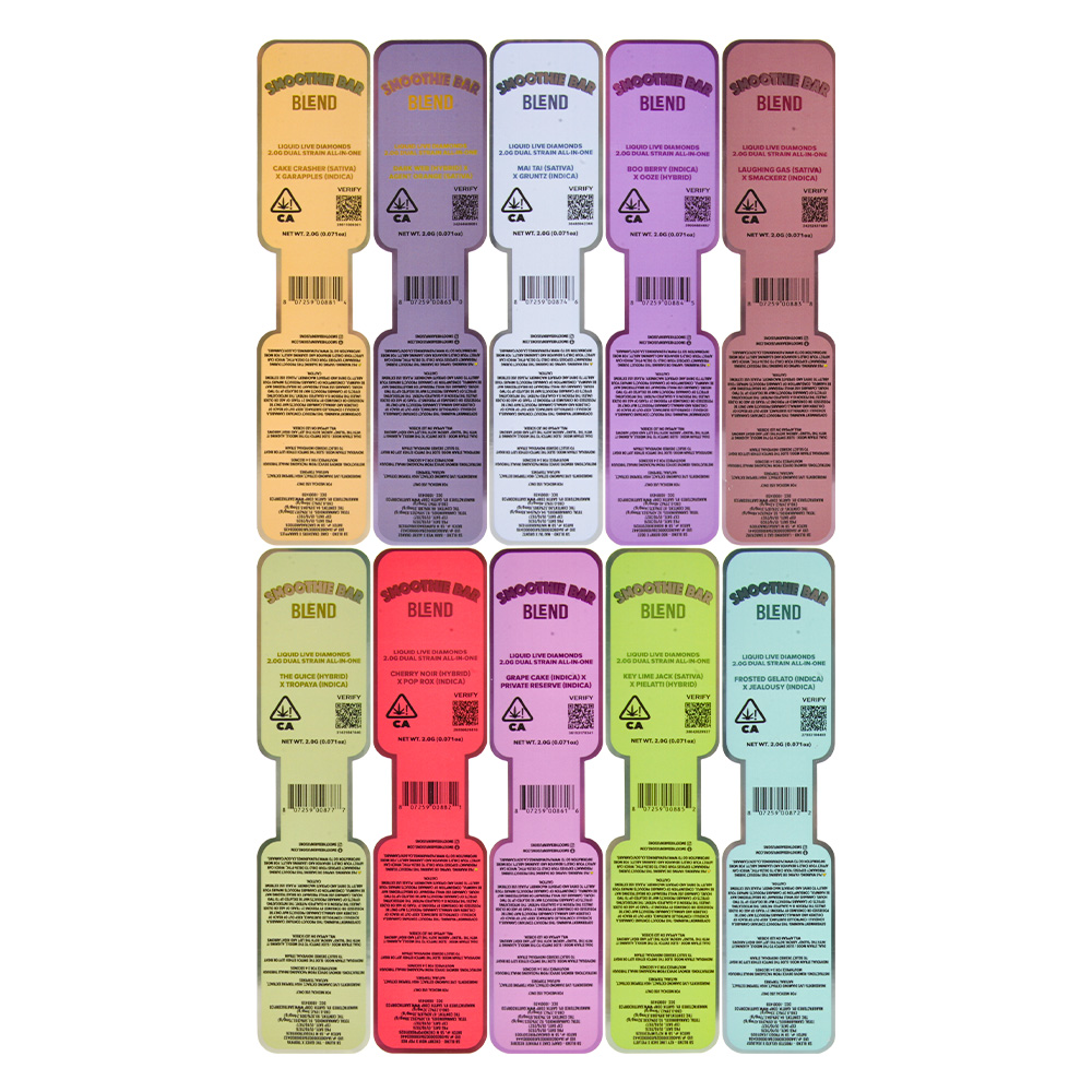 USA Smoothie Bar – 2g Dual Chamber Vape 1+1 disposable vape pen | empty vapes 40 flavors wholesale