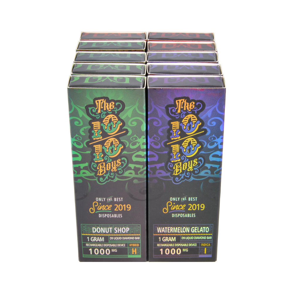 The 1010 boys 1ml vapes 1000mg disposable vape pen with screen 10 flavors | Empty Vapes Wholesale