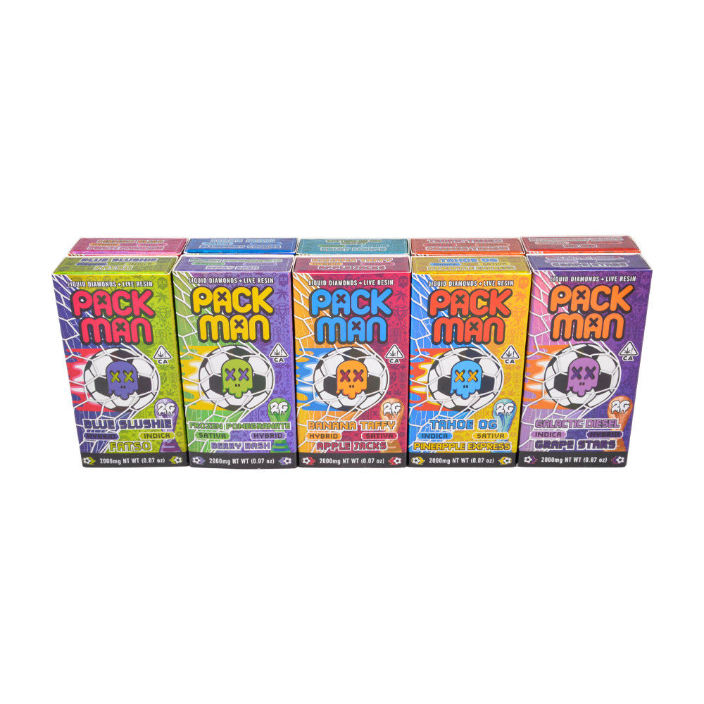 USA Packman x Worldcup 2026 disposable 2g 2ml empty vapes switch dual chambers wholesale