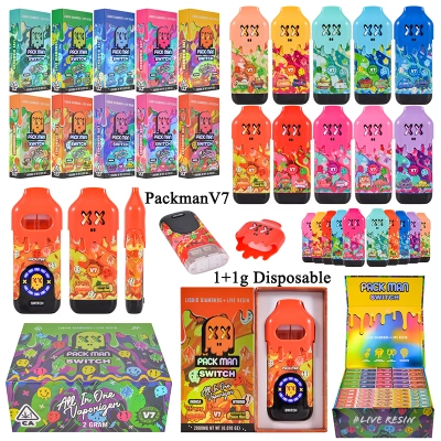 Packman V7 2G Disposables switch chambers 2ml empty vapes wholesale 01