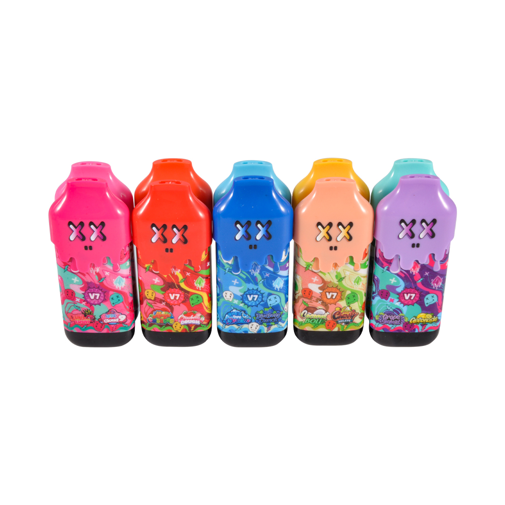 USA New Packman V7 2ml empty vapes 20 flavors disposables 2g wholesale