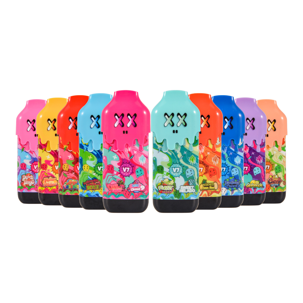 USA New Packman V7 2ml empty vapes 20 flavors disposables 2g wholesale