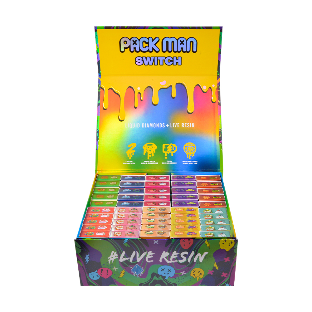 USA New Packman V7 2ml empty vapes 20 flavors disposables 2g wholesale