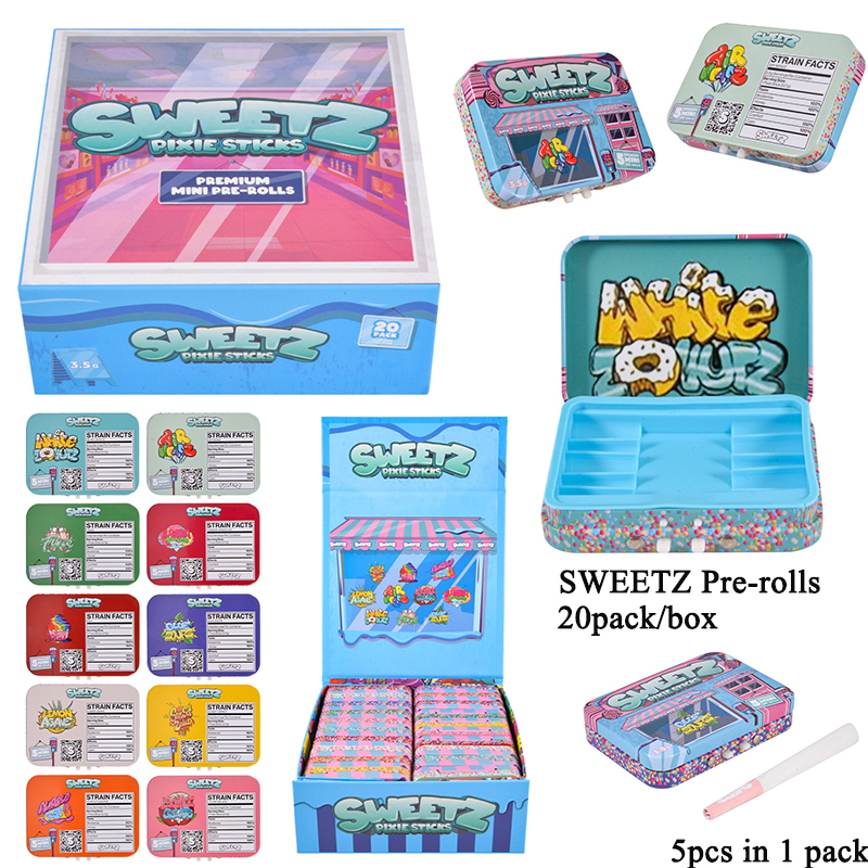 New Sweetz pixie sticks premium 5 mini prerolls 5pcs in one pack