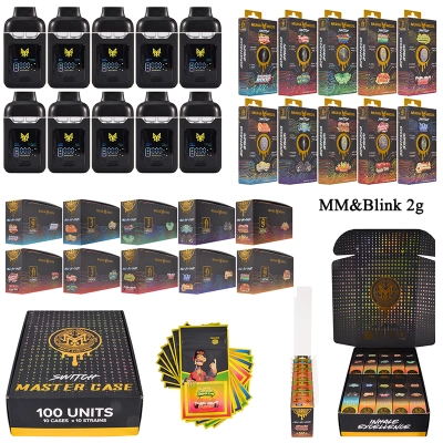 USA MM & Blinkers 1+1 disposable 2ml empty vapes wholesale 500moq 01