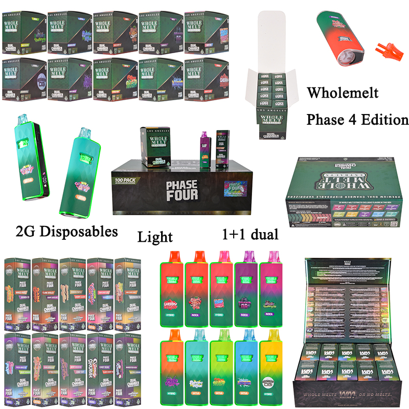 USA Phase Four Whole Melt v9 2g switch disposable | Glow in the Dark empty vapes wholesale