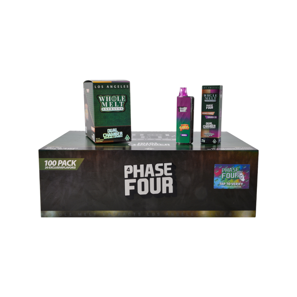 USA Phase Four Whole Melt v9 2g switch disposable | Glow in the Dark empty vapes wholesale