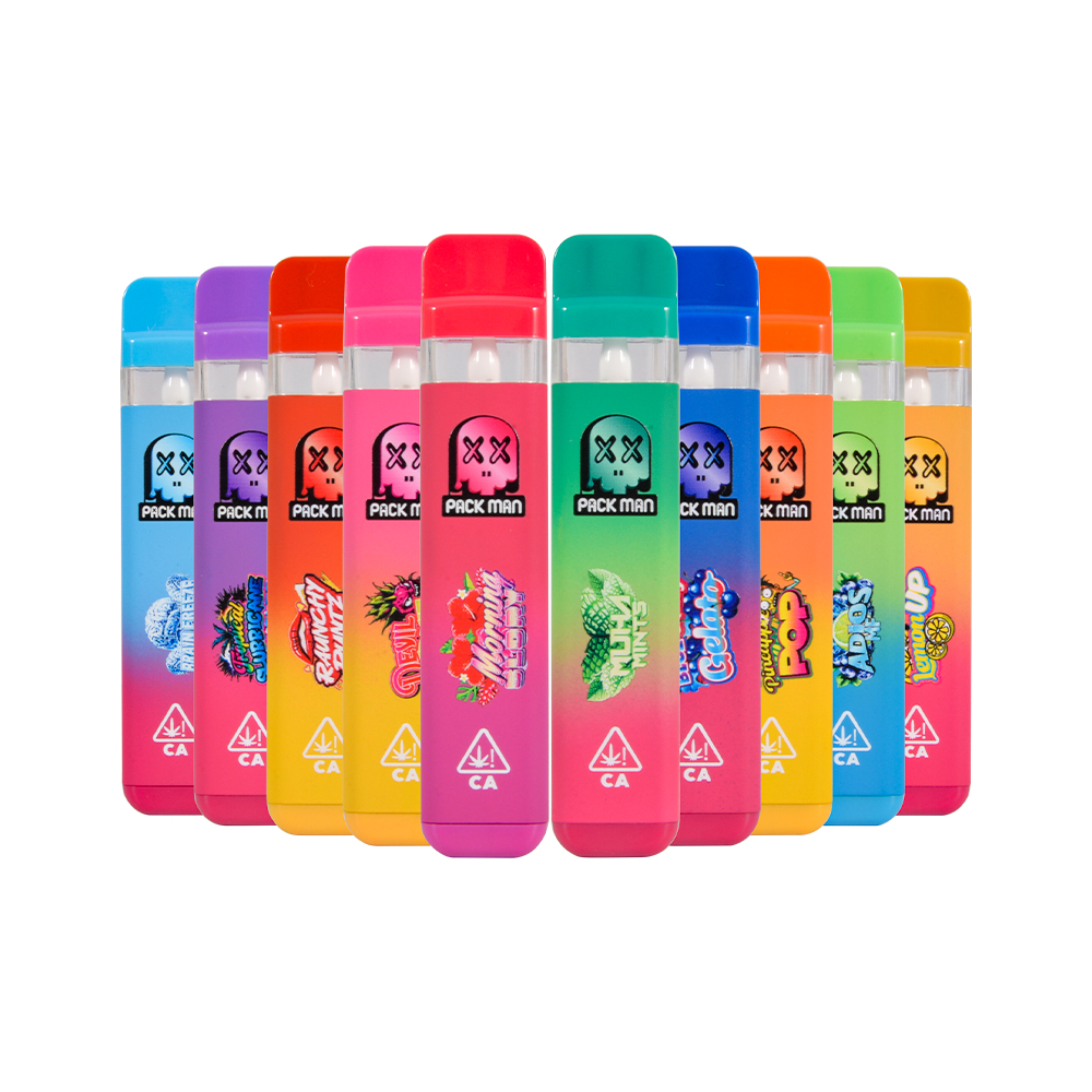 Poland Whole Melt & packman 1ml empty vapes 10 flavors 200pcs/case