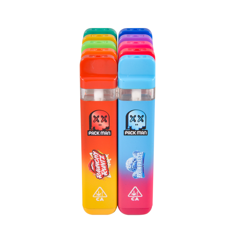 Whole Melt  x Packman 1g disposable 1ml empty vapes in bulk 10 flavors