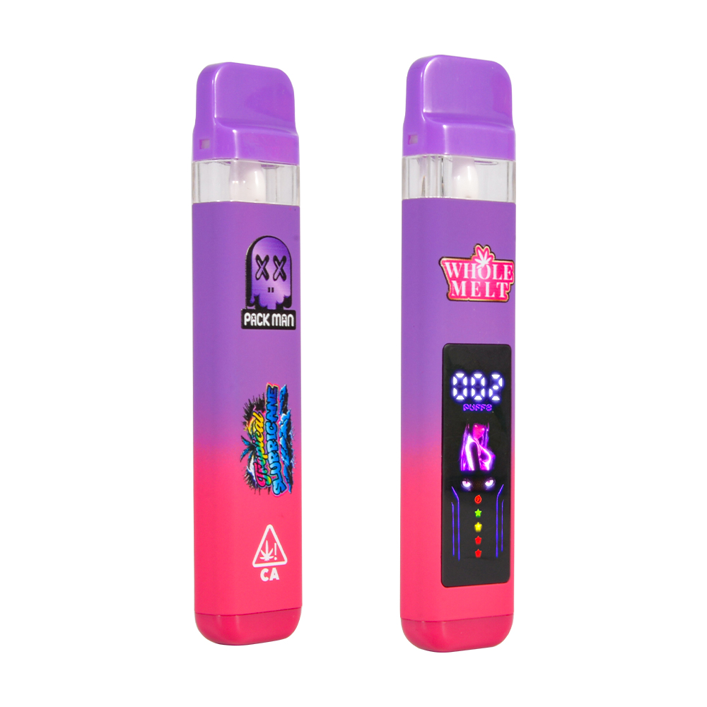 Whole Melt  x Packman 1g disposable 1ml empty vapes in bulk 10 flavors