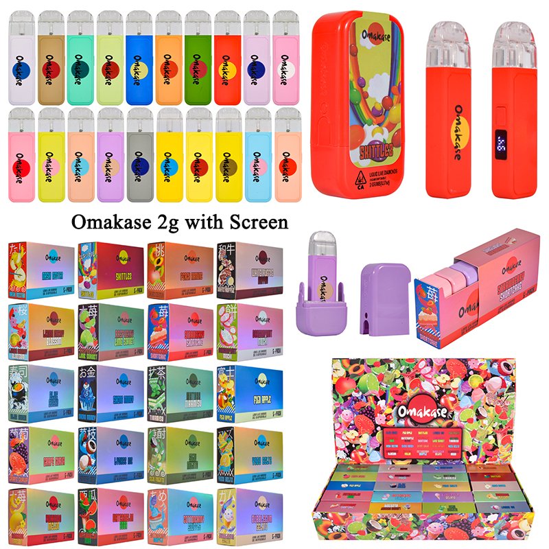 New Omakase 2g Disposable with Screen 20 Flavors | Empty Vapes Only