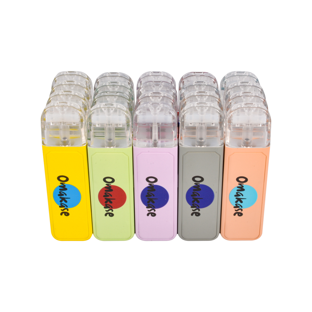 USA omakase disposables 2g with LED 20 Flavors | Empty Vapes Wholesale 500/case
