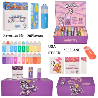 Favorites 3G Disposable 20 flavors wholesale | empty 3ml empty vapes in bulk 01