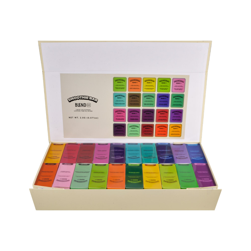 USA Smoothie Bar Blend 3.0 2G Disposables Dual Chambers Vapes | Empty Vapes Only 500 MOQ