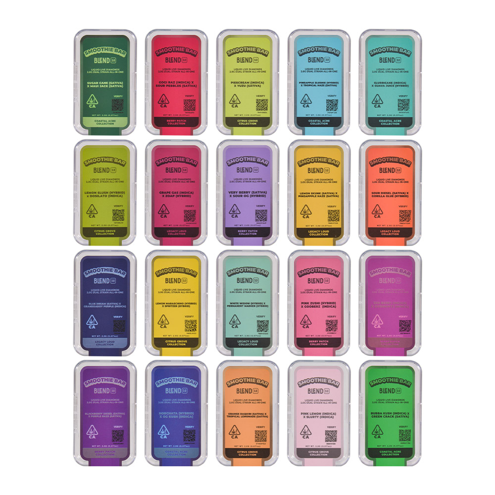 USA Smoothie Bar Blend 3.0 2G Disposables Dual Chambers Vapes | Empty Vapes Only 500 MOQ