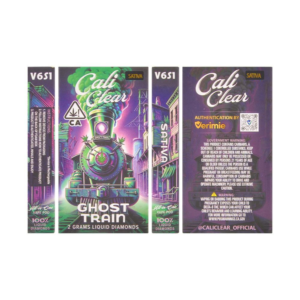 USA Cali Clear V6 s1 2g Disposable 2ml Empty vapes 30 flavors 500pcs/case wholesale