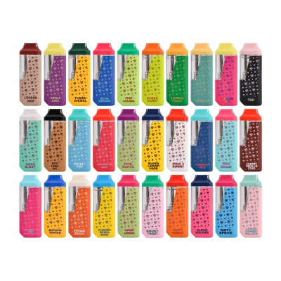 USA Cali Clear V6 s1 2g Disposable 2ml Empty vapes 30 flavors 500pcs/case wholesale 02