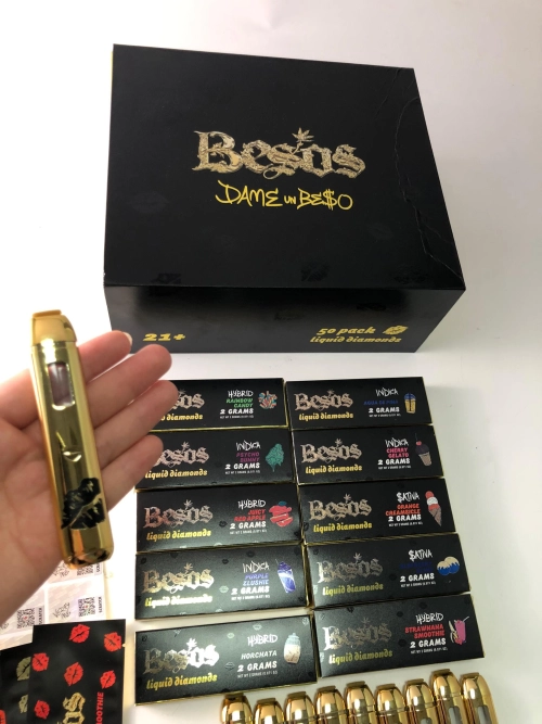💨 Gold Besos 2G Disposables: Luxury Meets Potency in Every Puff