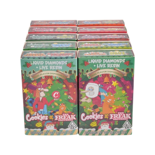 Is the Cookies Freak 1+1 g Xmas Edition the Right Empty Shell for You?
