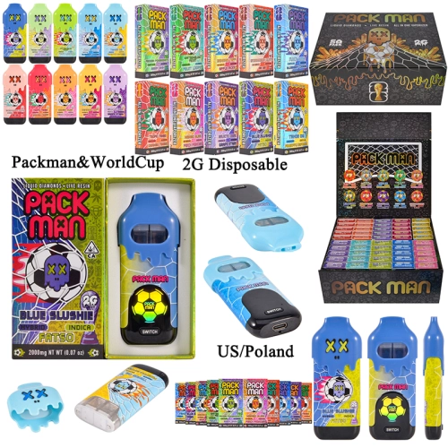 Why Dual-Chamber Disposable Devices Are Reshaping the Vape Hardware Market: A Closer Look at Packman & football 2g Disposables