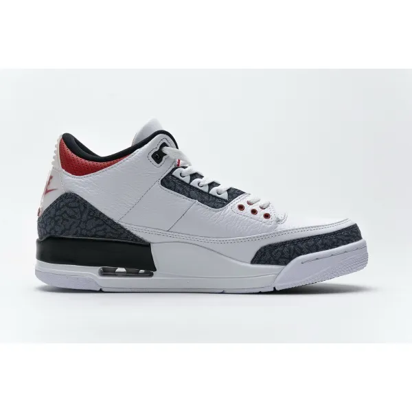  PK GOD Air Jordan 3 Retro SE Fire Red Denim (2020)