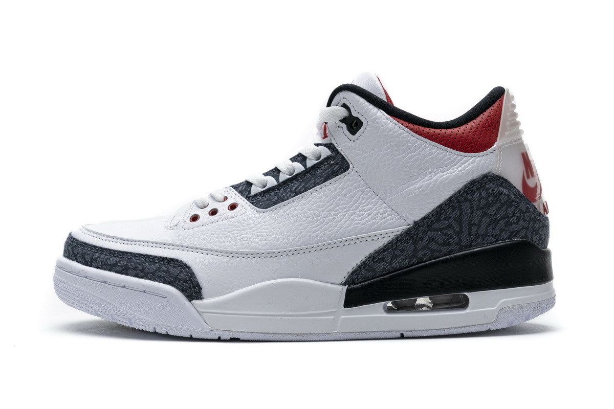  PK GOD Air Jordan 3 Retro SE Fire Red Denim (2020)