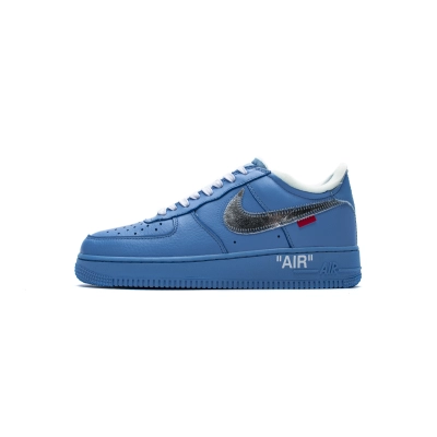 Replica Air Force 1 Low Off-White MCA University Blue 01