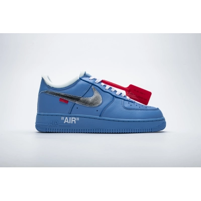 Replica Air Force 1 Low Off-White MCA University Blue 02
