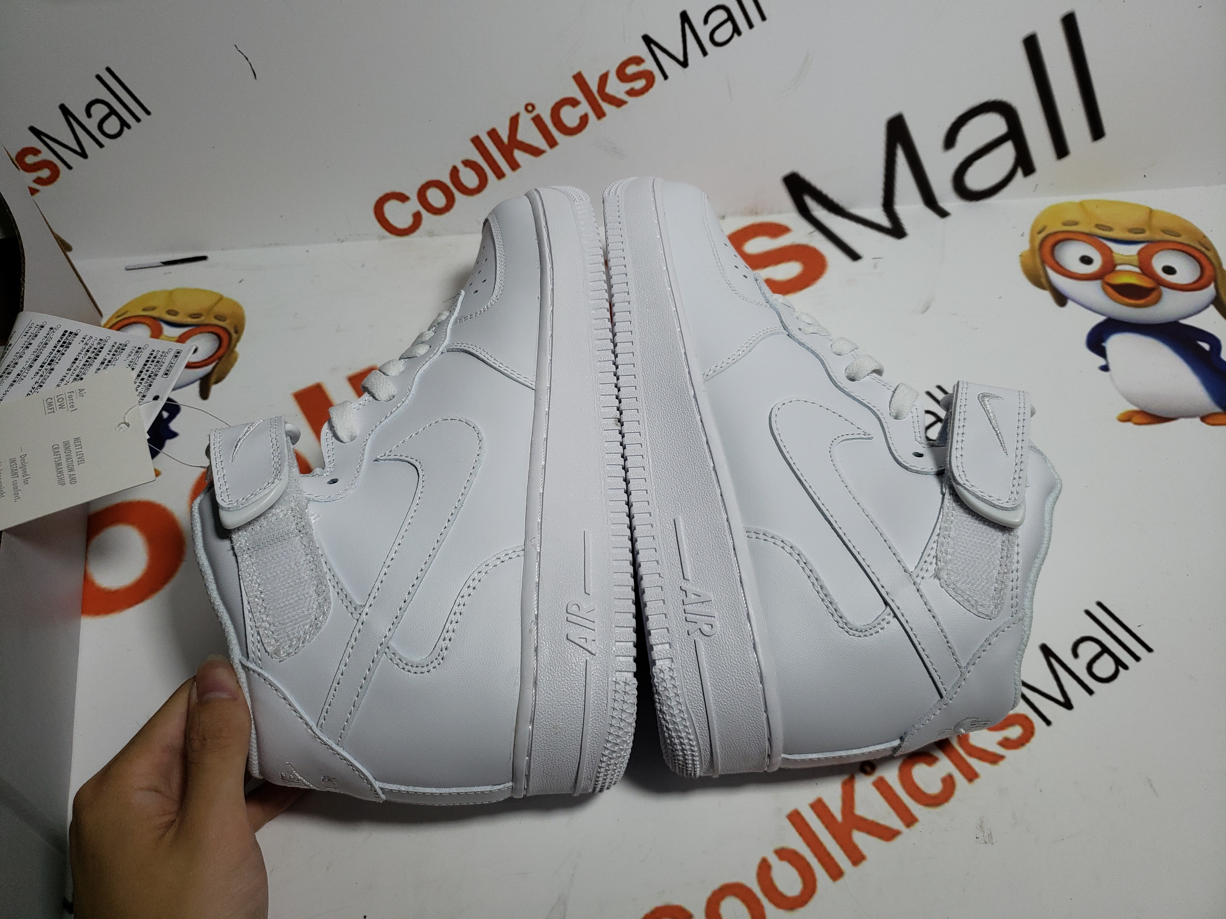Coolkicks GET Air Force 1 Mid White '07,366731-100
