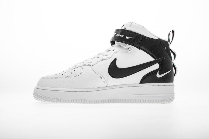 GET Air Force 1 Mid Utility White Black