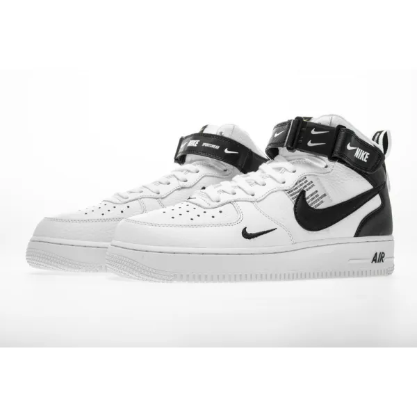 GET Air Force 1 Mid Utility White Black