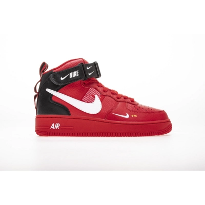OG Air Force 1 Mid Utility University Red,804609-605 02