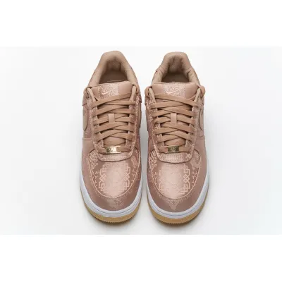 PKGoden Air Force 1 Low Clot Rose Gold Silk  02