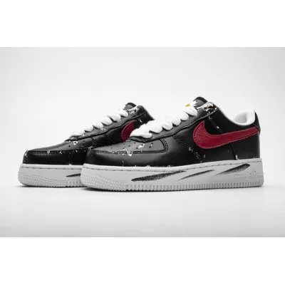 PKGoden Air Force 1 Low G-Dragon Peaceminusone Black Red 01