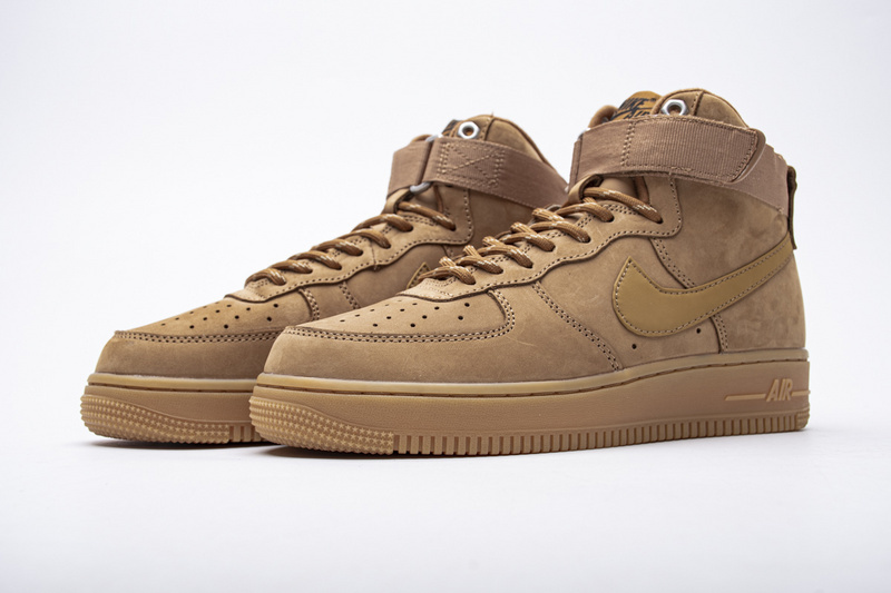 PK GOD Air Force 1 High Flax (2019)