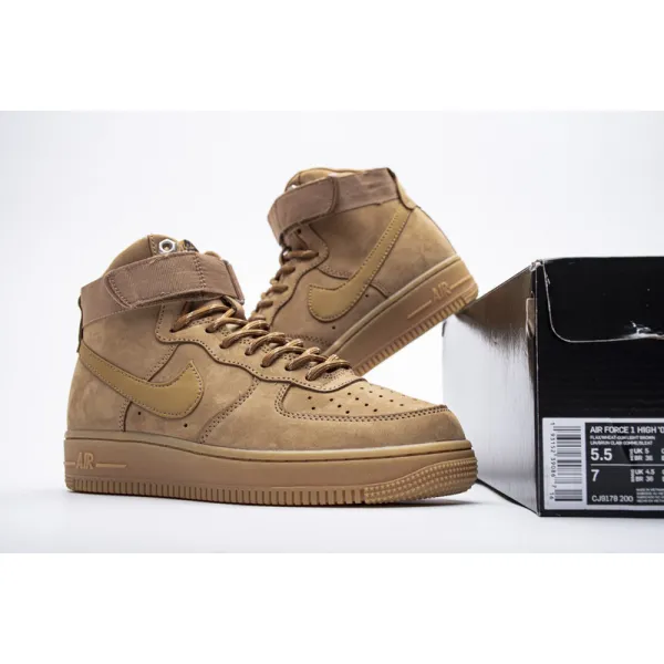 PK GOD Air Force 1 High Flax (2019)