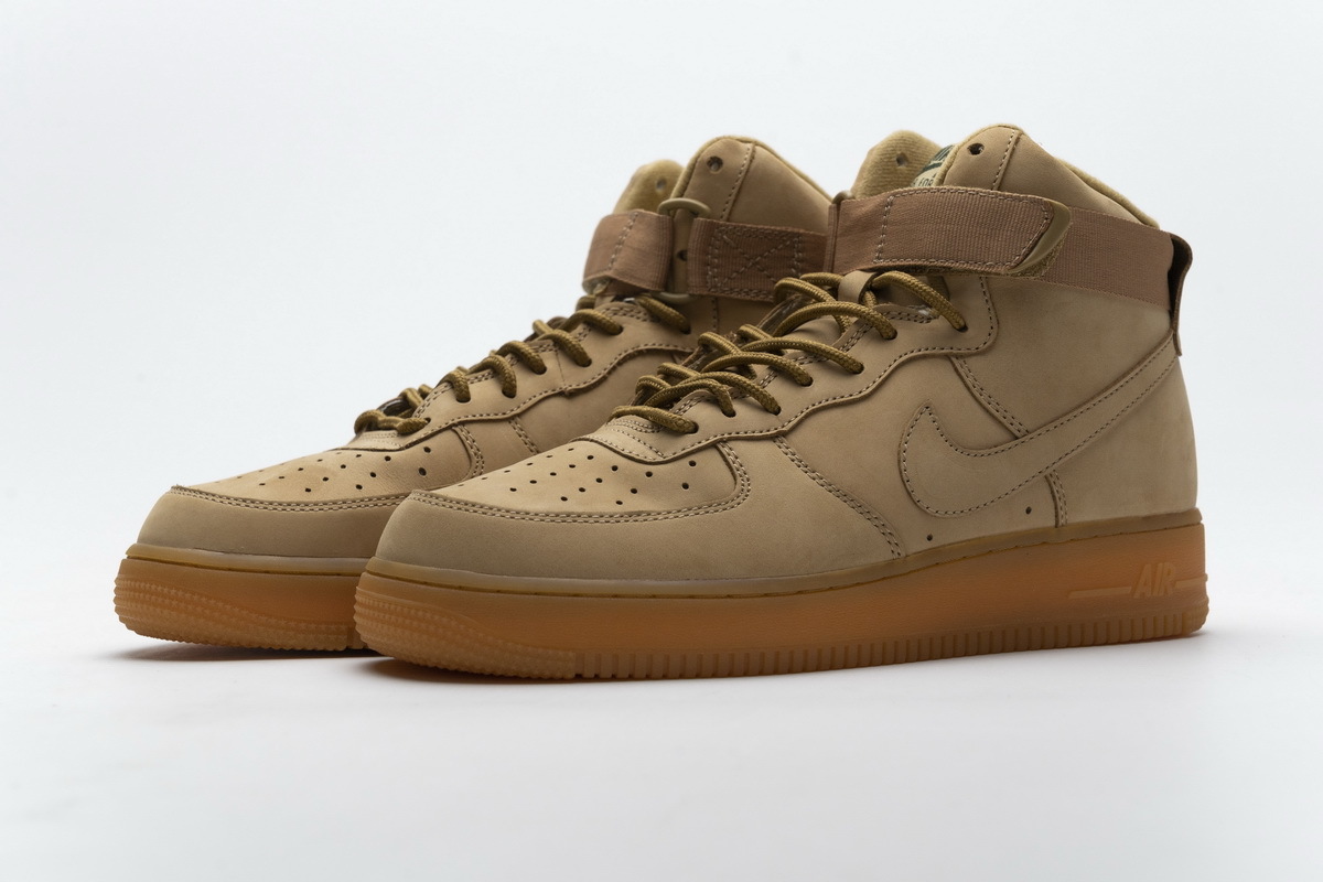 PK GOD Air Force 1 High Flax (2017)
