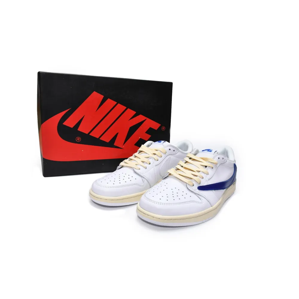 Coolkicks | PKGoden Air Jordan 1 Low GET Travis Scott WhiteBlue, DM6839-186