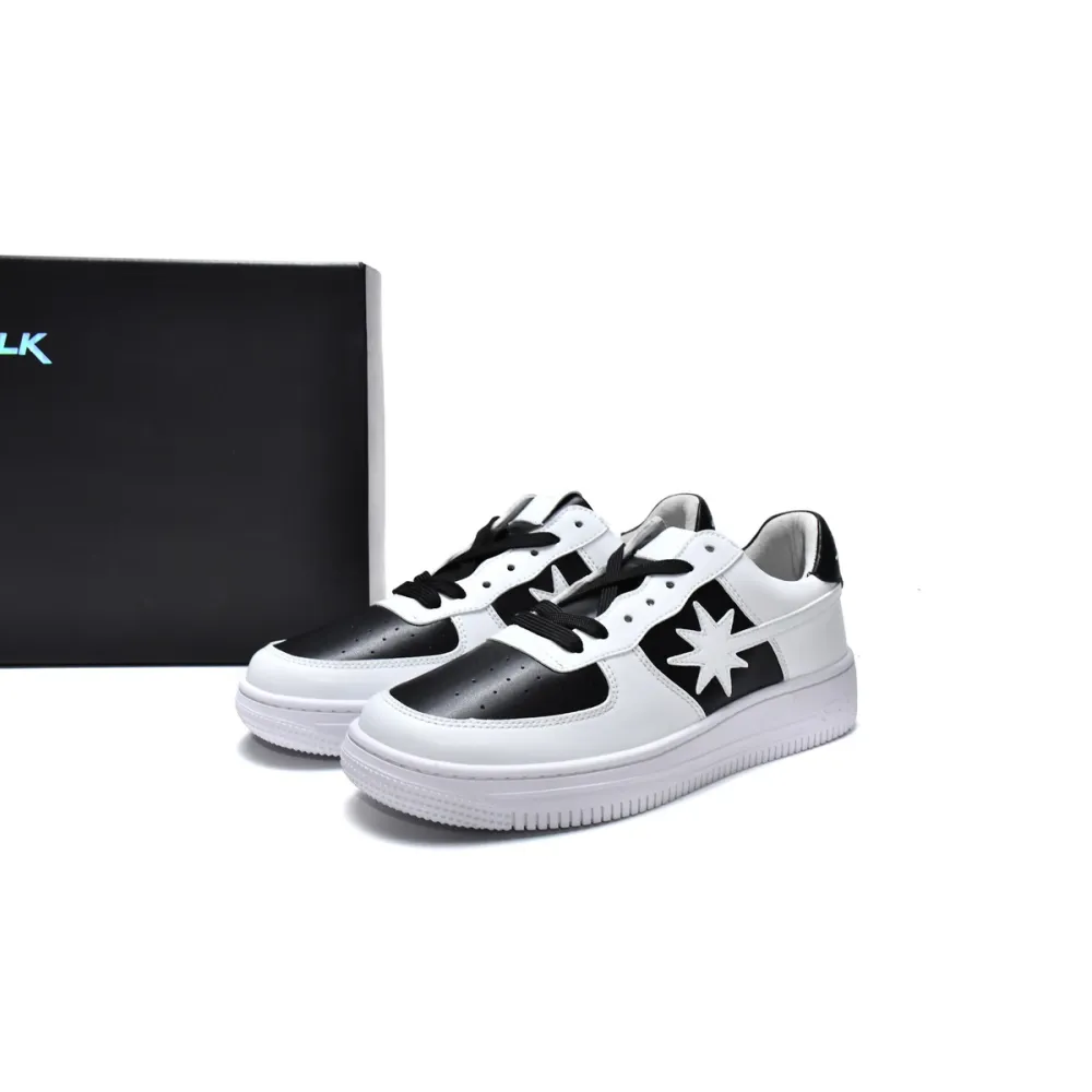 shop cool kicks | PKGoden Starwalk White Black, SW1806-10003