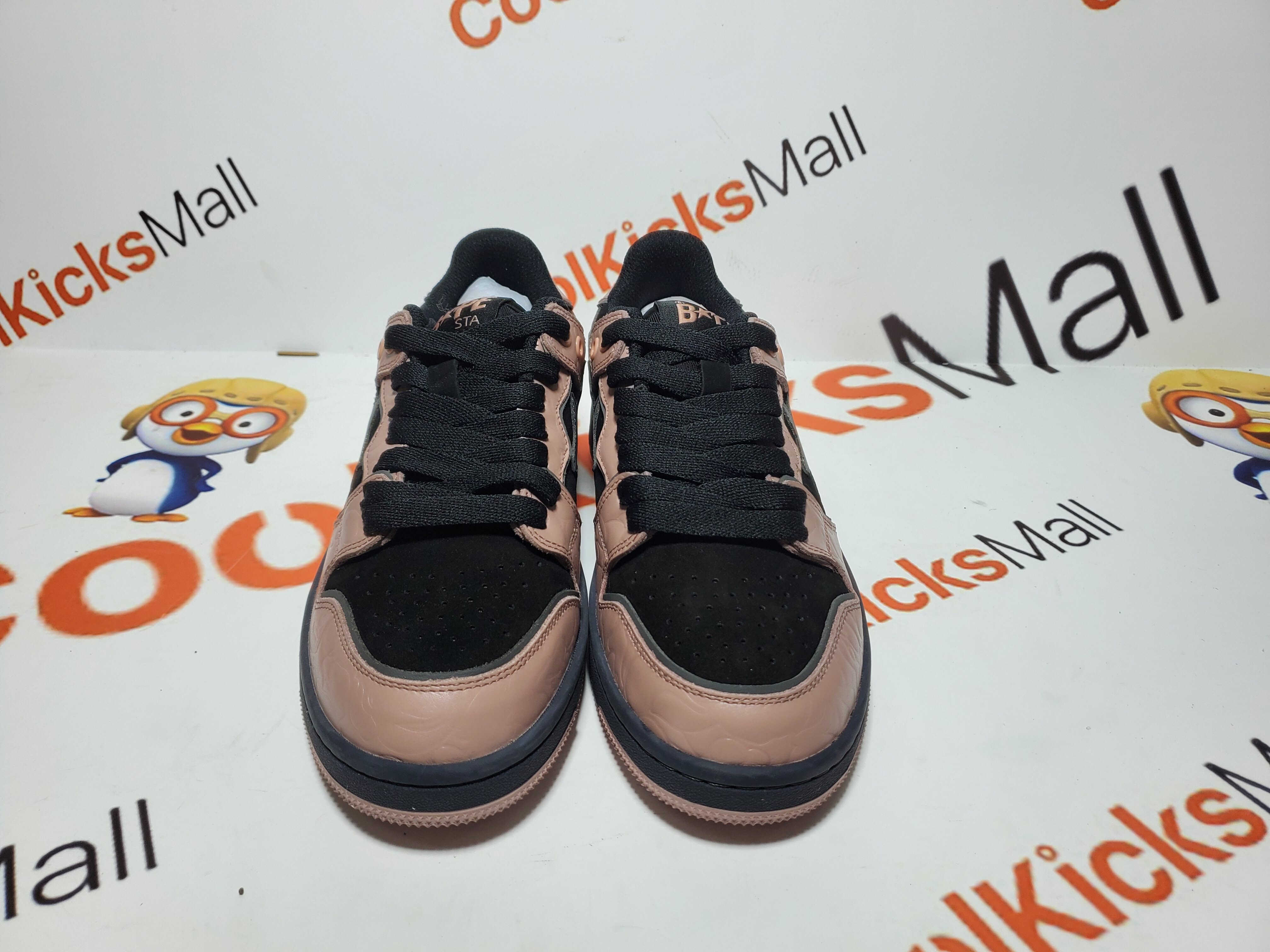 Replica A Bathing Ape Bape SK8 Sta Dirty Pink Black, 1G70-109-0011  