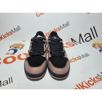 PKGoden A Bathing Ape Bape SK8 Sta Dirty Pink Black, 1G70-109-0011   02