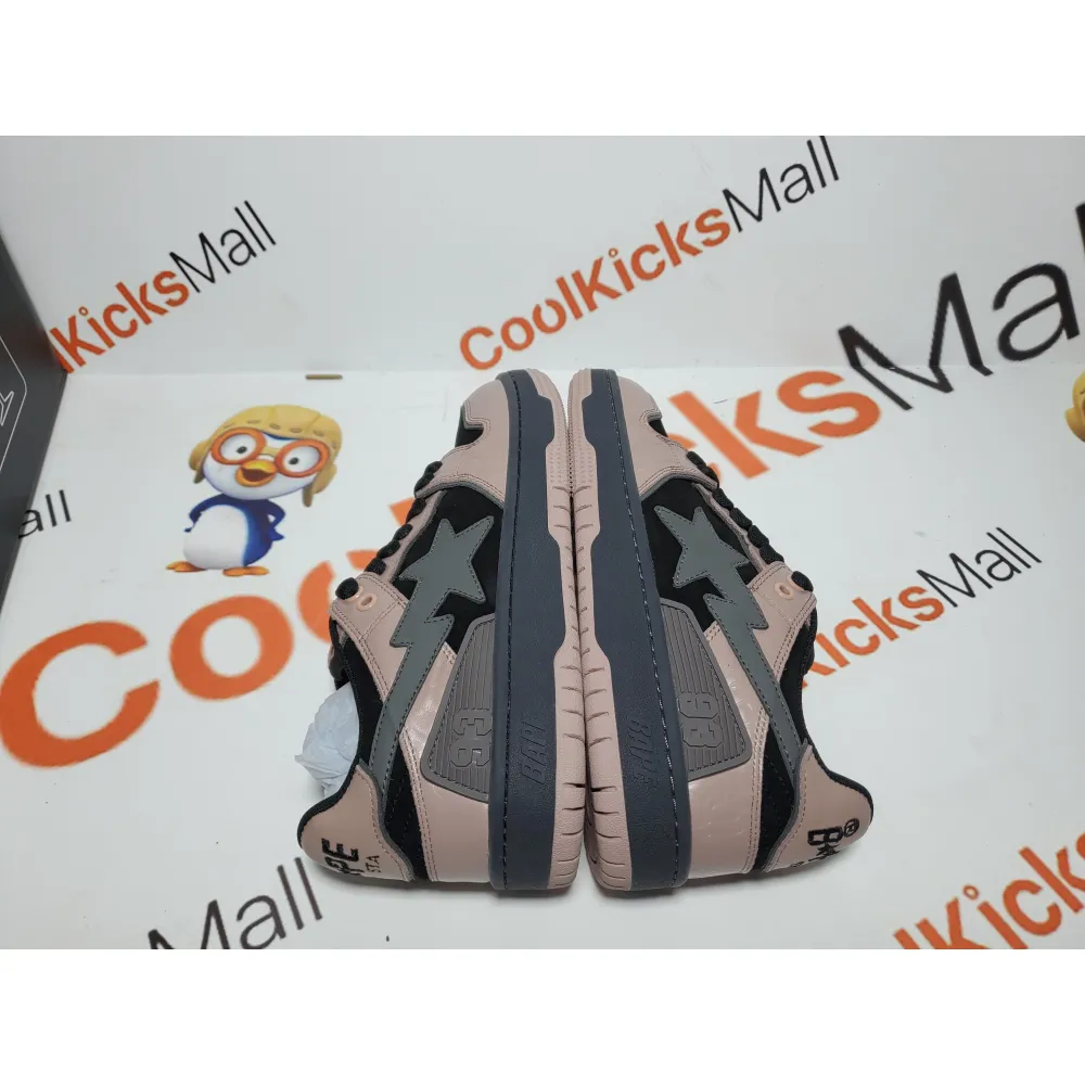 shop cool kicks | PKGoden A Bathing Ape Bape SK8 Sta Dirty Pink Black, 1G70-109-0011  
