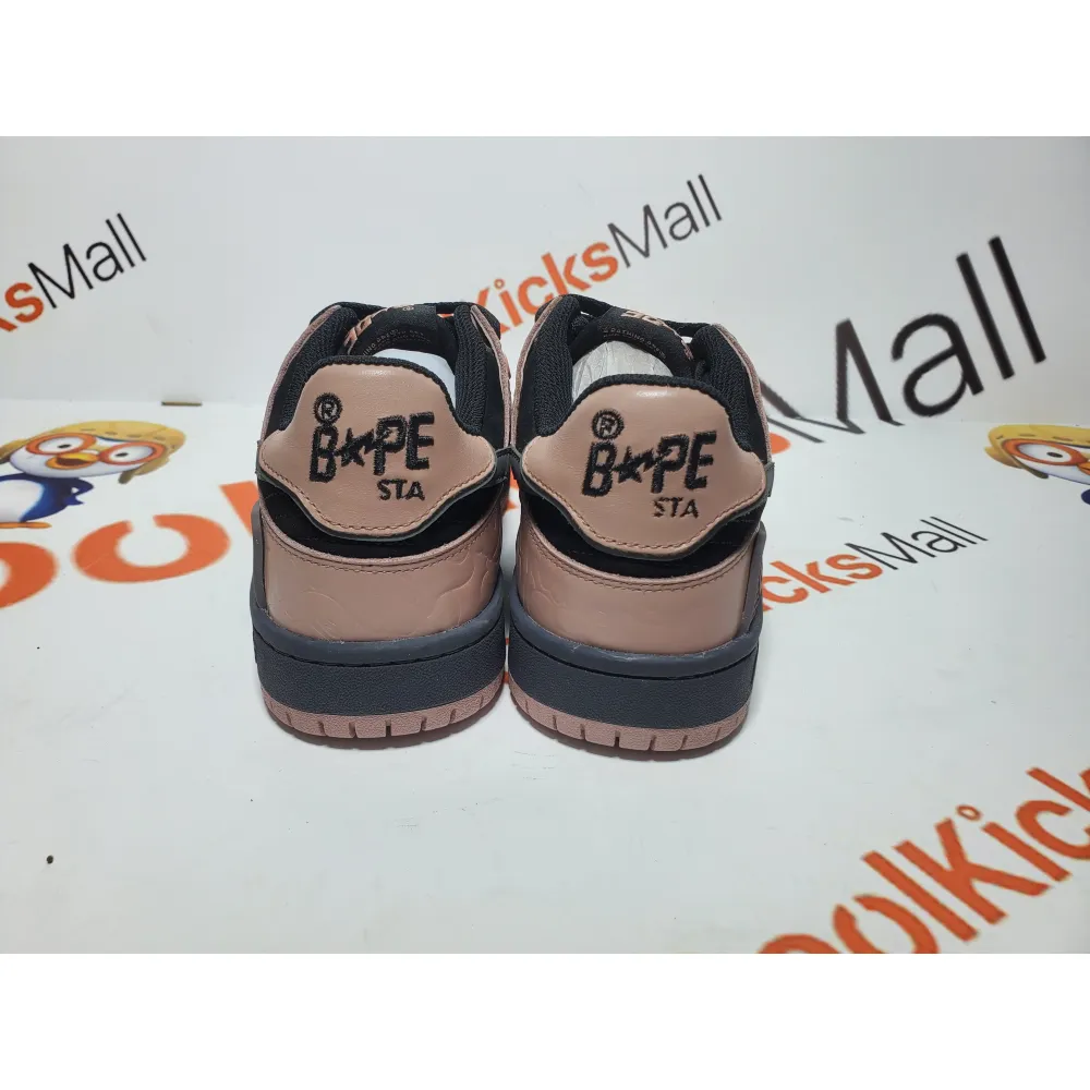 shop cool kicks | PKGoden A Bathing Ape Bape SK8 Sta Dirty Pink Black, 1G70-109-0011  