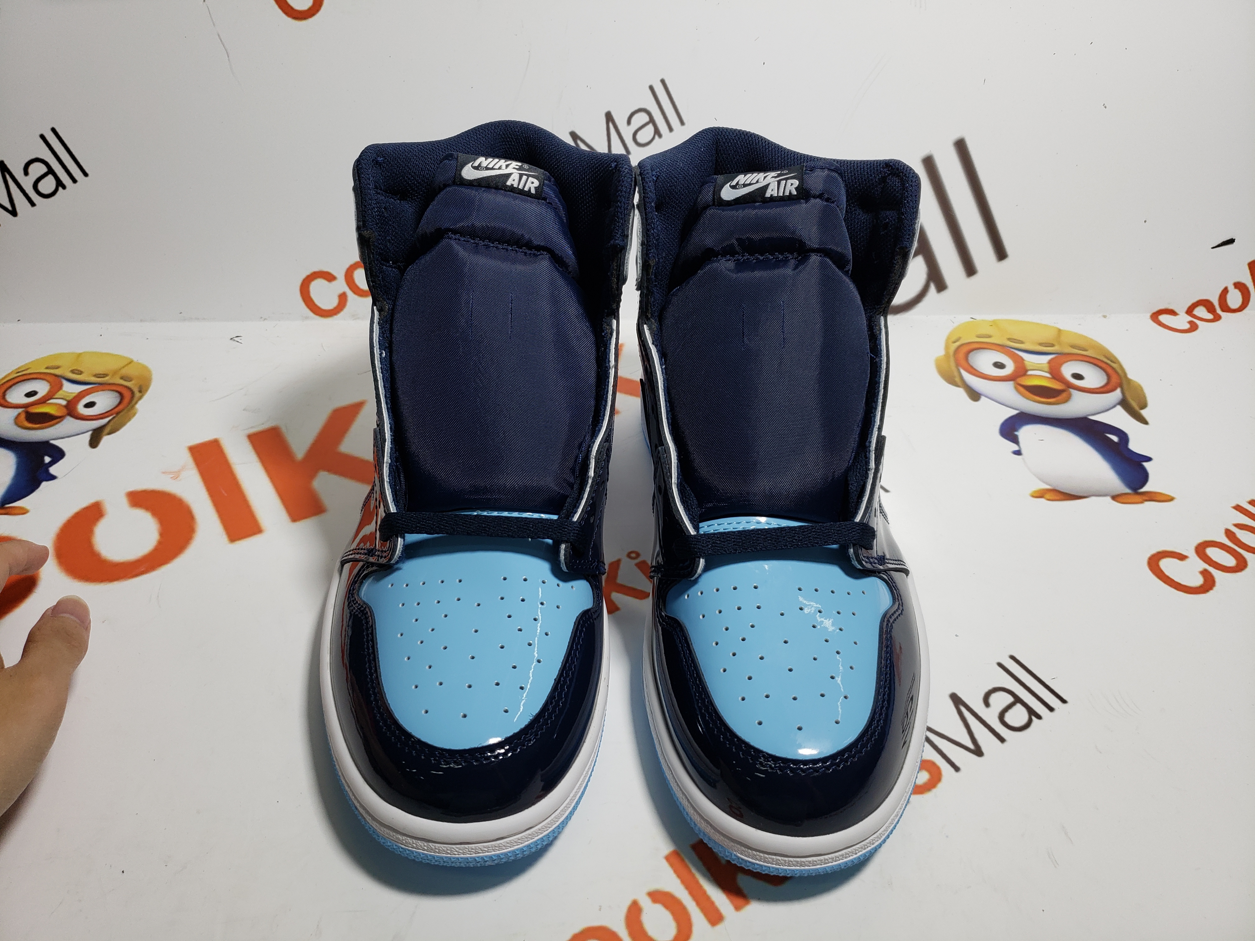 Coolkicks  PK GOD Air Jordan 1 Retro High UNC Patent ,CD0461-401