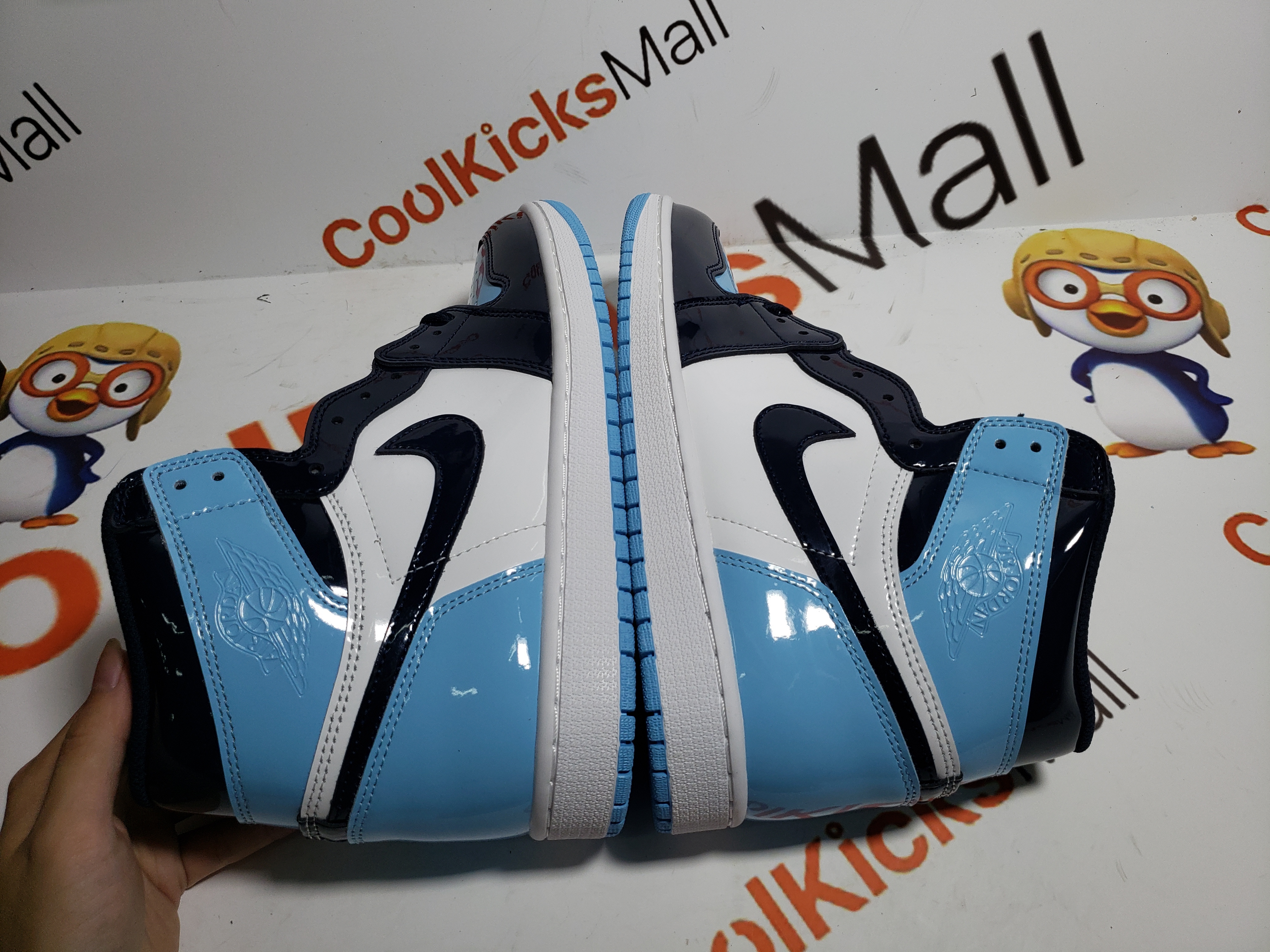 Coolkicks  PK GOD Air Jordan 1 Retro High UNC Patent ,CD0461-401