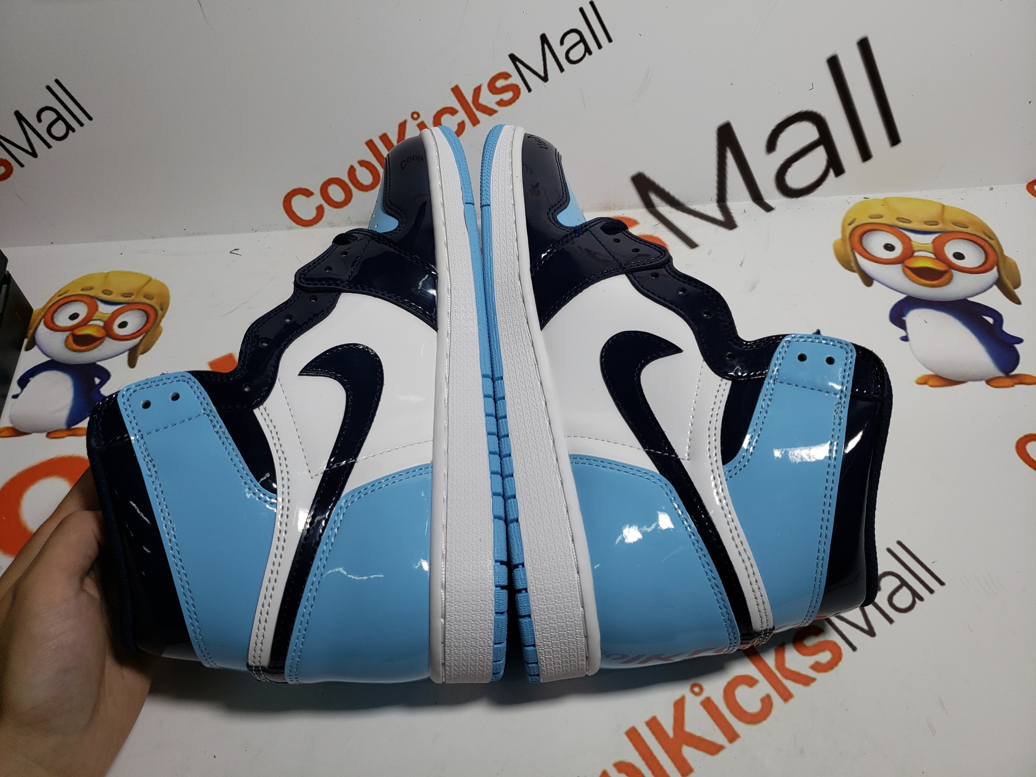 Coolkicks  PK GOD Air Jordan 1 Retro High UNC Patent ,CD0461-401